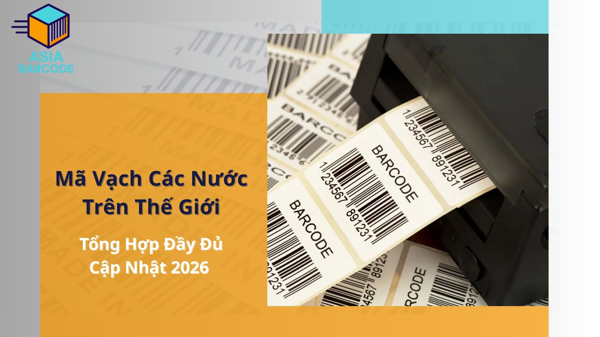 Mã vạch các nước trên thế giới