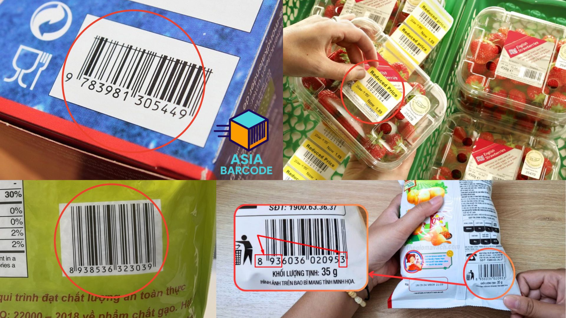 Cách tính mã vạch để phân biệt hàng thật, giả