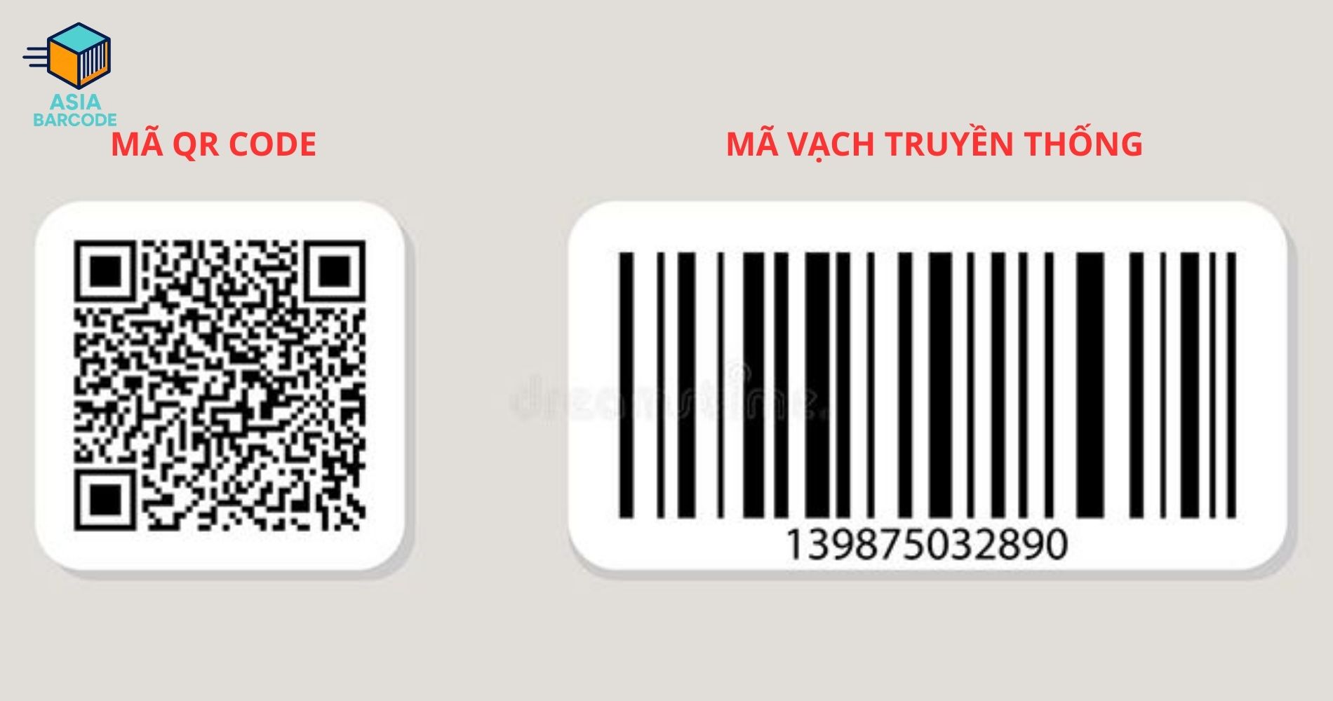 Phân biệt mã QR Code với mã vạch truyền thống